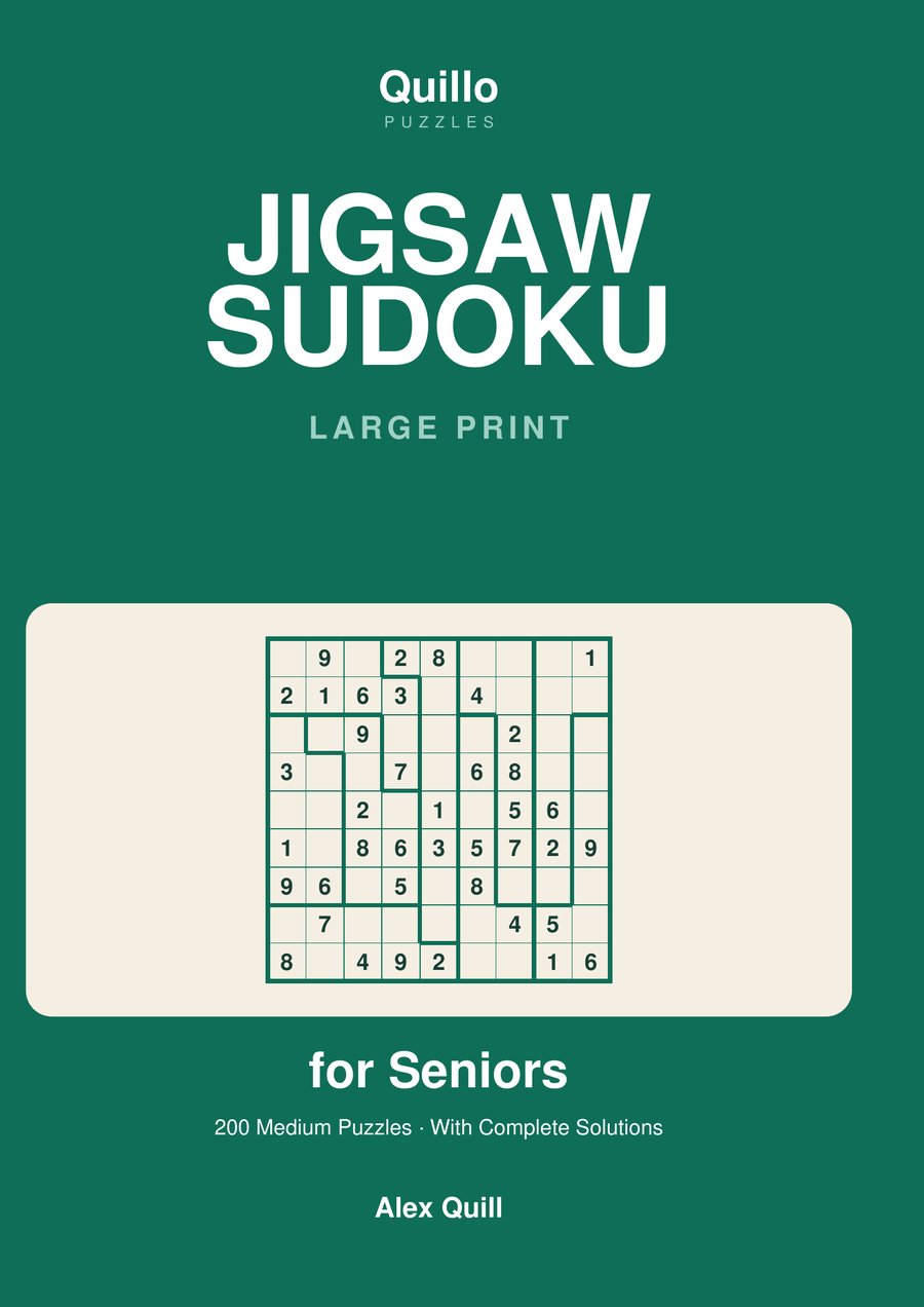 Large Print Jigsaw Sudoku — Vol. 2 cover