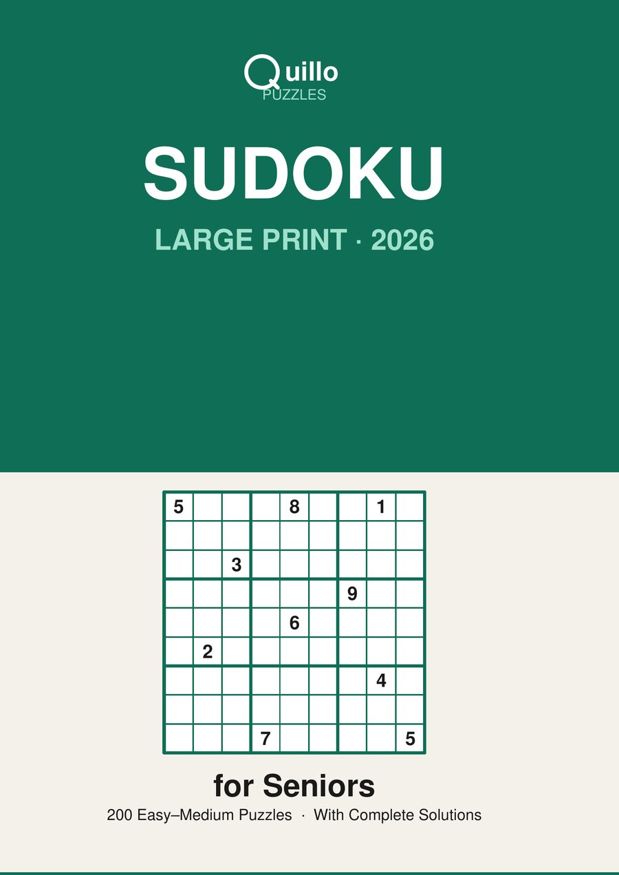 Large Print Sudoku for Seniors cover